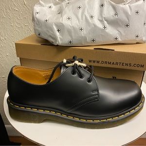 Dr. Martens 1461 SMOOTH LEATHER OXFORD SHOES BLACK